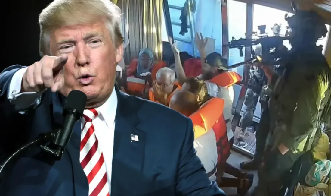 ABD Başkanı Donald Trump, İsrail’in Sumud filosuna yönelik saldırısının ardından